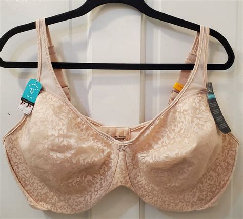 Bali Passion For Comfort Full Figure Minimizer Bra Underwire 44d Pink