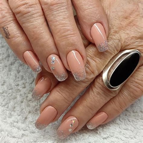 40 Nude Nail Designs For Any Occasion Love Gold Written Nail Art