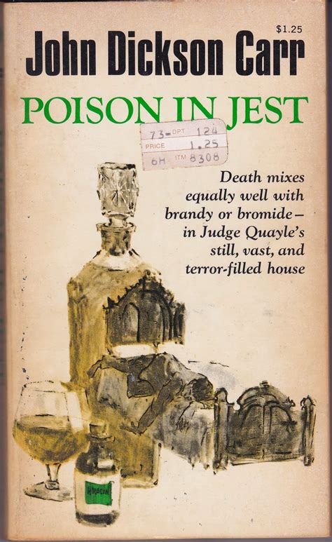 Poison In Jest By John Dickson Carr A Review