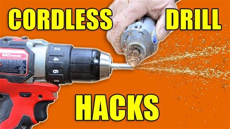 5 Quick Cordless Drill Hacks Woodworking Tips And Tricks Youtube