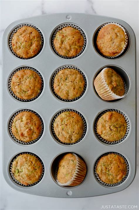 Zucchini Banana Muffins Just A Taste