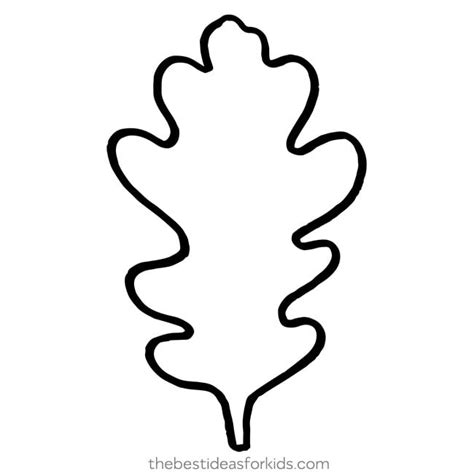 Leaf Template Free Printables The Best Ideas For Kids