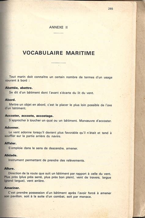 Vocabulaire Des Chants De Marins Couillons De Tom Chants De Marins