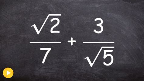 Adding Square Roots Fractions Master The Art Of Combining Radicals