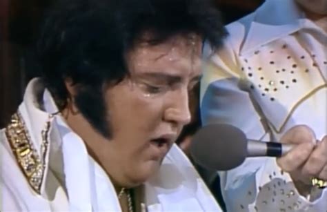 The Last Great Moment Of Elvis Presleys Musical Career Watch His