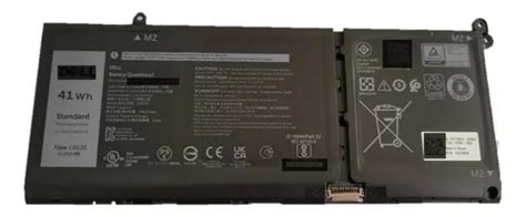 Batería G91j0 Para Laptop Dell 41wh 11 25v 3467 Mah Meses sin interés