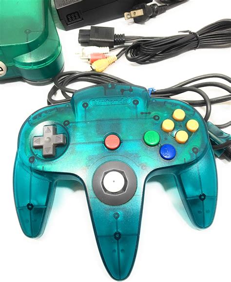 Amazon Com Nintendo 64 System Video Game Console Jungle Green