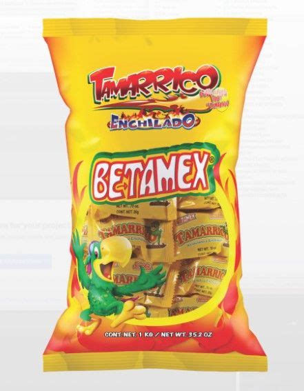 Betamex Tamarrico Pulpa De Tamarindo Enchilado Kg Bag Of