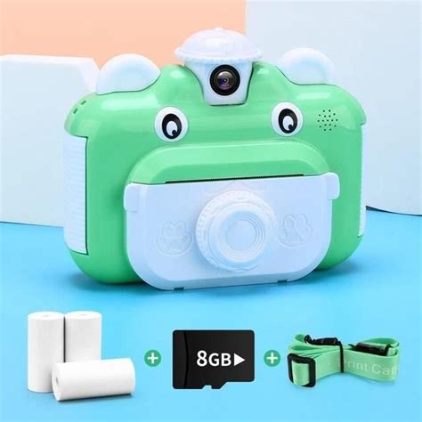 Appareil Photo jouet pour enfants impression instantanée HD 1080P vidéo