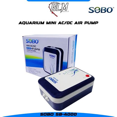 Sobo Mini Ac Dc Air Pump Sb Rechargeable Battery Usb Sb