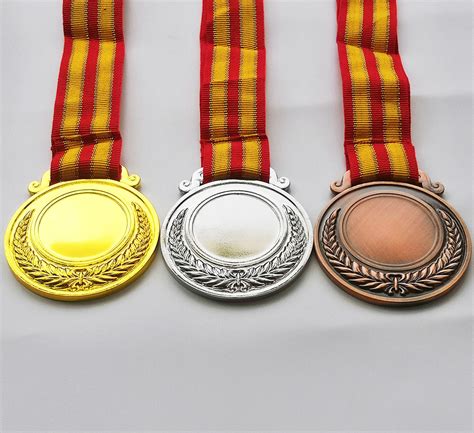 Cheap Custom Race Medals Gold Silver Bronze Sports Medals With Etsy