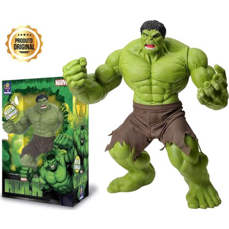 Boneco Hulk Verde Smash Gigante Marvel Vingadores Avengers Oficial