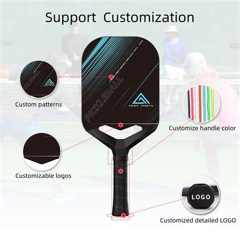 Custom Logo Usapa Approved Thermoformed Edgeless Pickball Pickle Ball