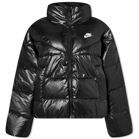 Nike Women S City Jacket In Black White Nike