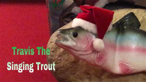 ‘travis The Singing Trout Christmas Edition Country Version Youtube