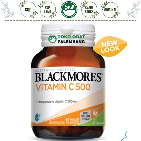 Jual BLACKMORES VITAMIN C 500 MG 60 TABLET VIT C BLACK MORES DAILY