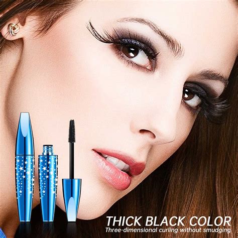 4d Silk Fiber Lash Mascara Natural Waterproof Smudges Proof Mascara