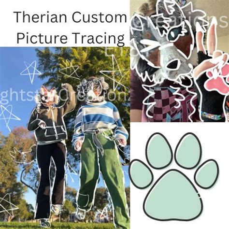 Custom Therian Tracing Art - Etsy