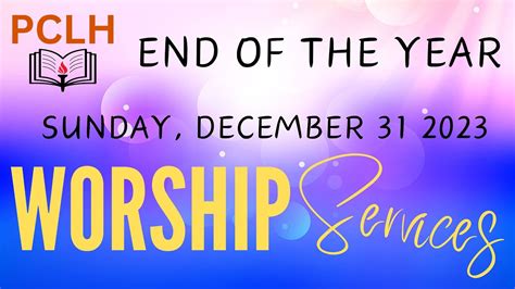 Pentecostal Church Of The Last Hour End Of The Year Service Sunday