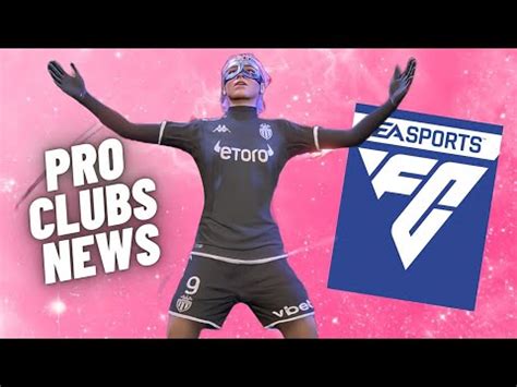 EAFC Pro Clubs News YouTube