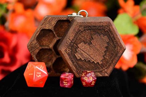 Mini Hex Chest Pixel Heart Edition Elderwood Academy