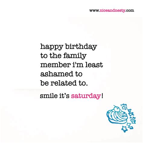 Happy Birthday Quotes For Family Member - ShortQuotes.cc