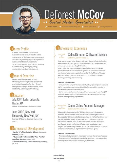 Virgo Free Sample Resume Template By Beautiful Resumes Issuu