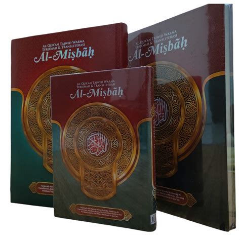 Jual Al Quran Tajwid Warna Terjemah Transliterasi Al Misbah Ukuran A5