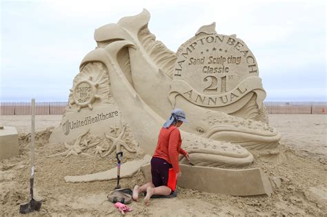 Beach Sand Sculptures