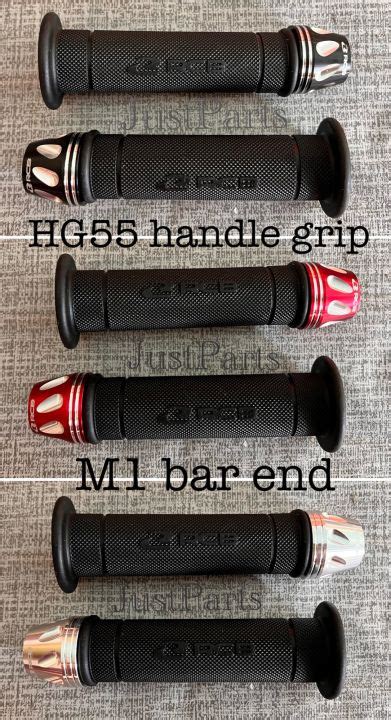 Rcb Hg Rubber Handle Grip With M Bar End Set Lazada Ph