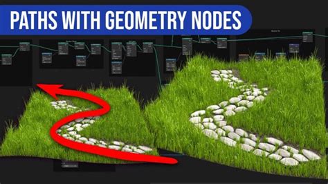 Geometry Nodes Blender 4 Tutorial Procedural Pathways Step By