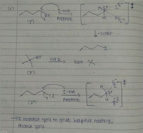 Solved SN2 Reaction A Which Alkyl Bromide Reacted Faster With