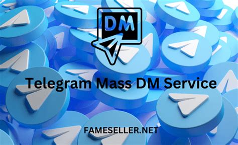 Telegram Mass Dm Service Telegram Private Messages Service