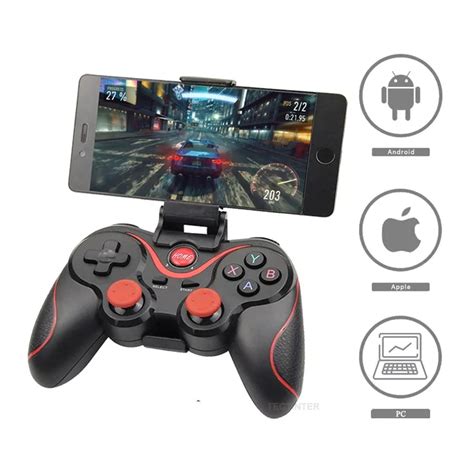 Terios T3 X3 Wireless Joystick Gamepad PC Game Controller Support