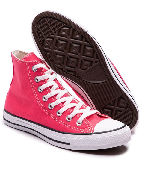 Tênis Feminino Chuck Taylor All Star Seasonal Converse Rosa Oqvestir