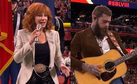 Post Malone, Reba McEntire Go Country for Super Bowl Opening Songs ...