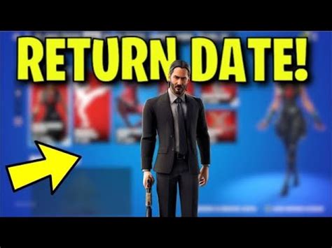 JOHN WICK RETURNS TO FORTNITE BATTLE ROYALE 2023 NEW STYLES YouTube