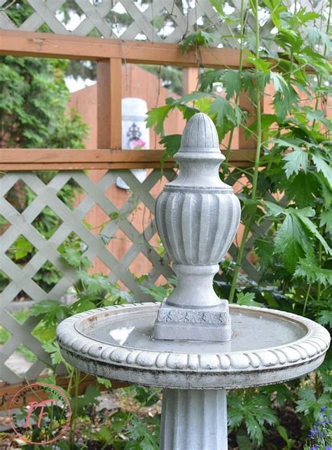 Painted Concrete Bird Baths Designs