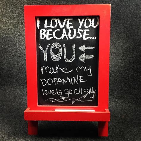 B Artistic Creations On Instagram I Love You Because Chalkboard