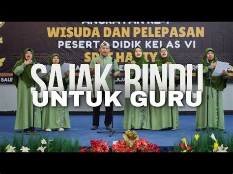 Sajak Rindu Untuk Guru Helvy Tiana Rosa SDIT Haniya Babelan