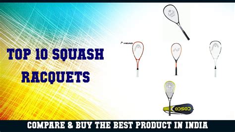 Top 10 Squash Racquets To Buy In India 2021 Price And Review Youtube