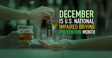 December Is U S National Impaired Driving Prevention Month Datac