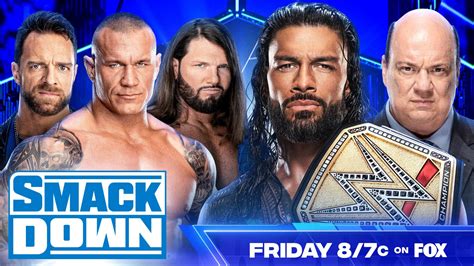 Preview Wwe Smackdown Du Janvier Catch Newz