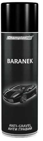 Baranek Spray Ml Do Konserwacji Podwozia Czarny Za Z Z