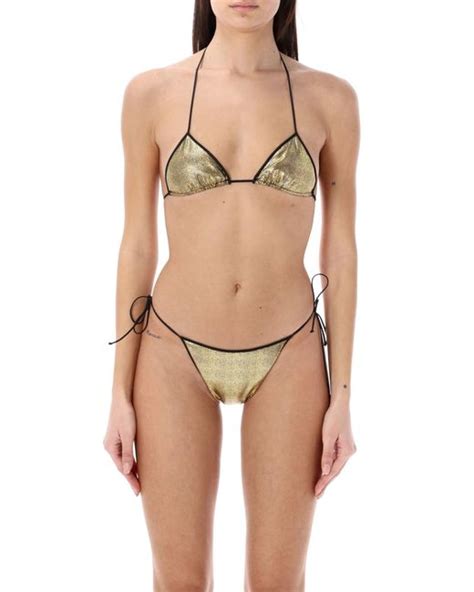 Reina Olga Sam Bikini Set In Natural Lyst