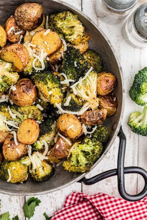 Roasted Potatoes And Broccoli The Cagle Diaries