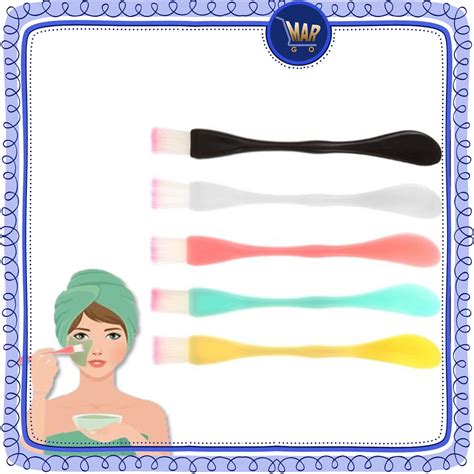 Jual Kuas Masker Wajah 2 In 1 Spatula 2 In 1 Packing Plastik Shopee