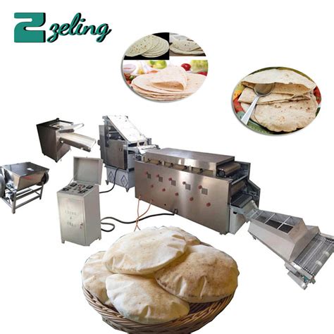 Arabic Pita Bread Production Line Shijiazhuang Zeling Technology Co Ltd