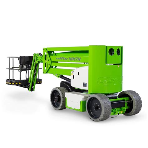 tracked cherry picker trailer mounted sky boom lift aerial work