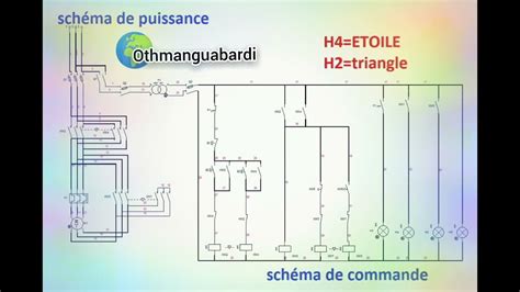 Fonctionnement D Marrage Etoile Triangle Deux Sence De Marche